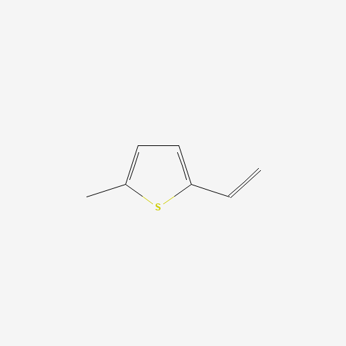 2-ethenyl-5-methylthiophene (CAS: 62485-03-4) - Chemical Structure and Molecular Formula 