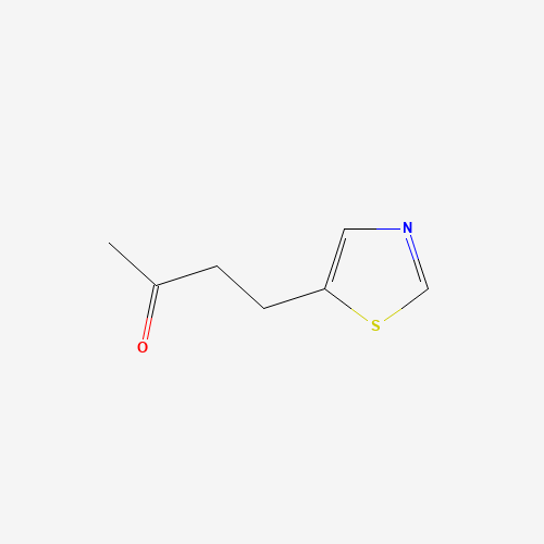 4-(1,3-thiazol-5-yl)butan-2-one (CAS: 1021910-17-7) - Chemical Structure and Molecular Formula 