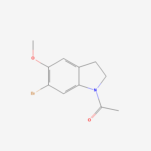 1-(6-bromo-5-methoxy-2,3-dihydroindol-1-yl)ethanone (CAS: 256923-98-5) - Related Chemical Product