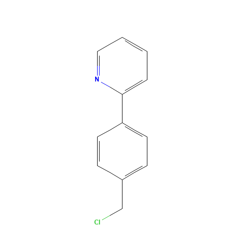 2-[4-(chloromethyl)phenyl]pyridine (CAS: 147936-70-7) - Related Chemical Product