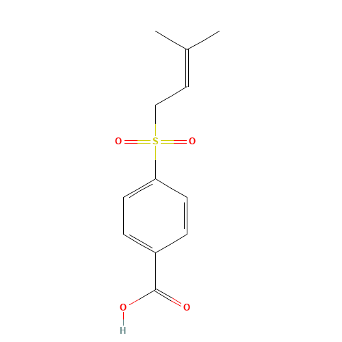 4-(3-methylbut-2-enylsulfonyl)benzoic acid (CAS: 32910-51-3) - Related Chemical Product