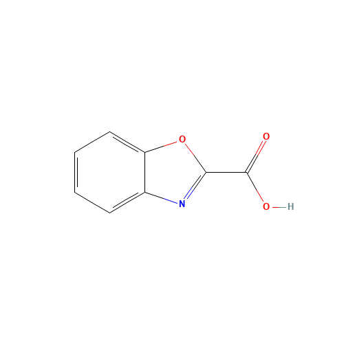1,3-benzoxazole-2-carboxylic acid (CAS: 21598-08-3) - Chemical Structure and Molecular Formula 