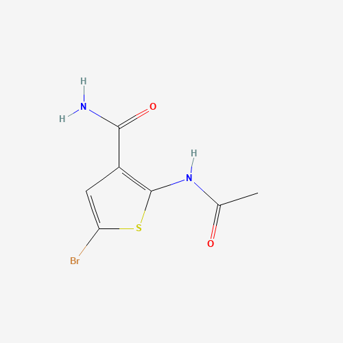 2-acetamido-5-bromothiophene-3-carboxamide (CAS: 412914-59-1) - Related Chemical Product