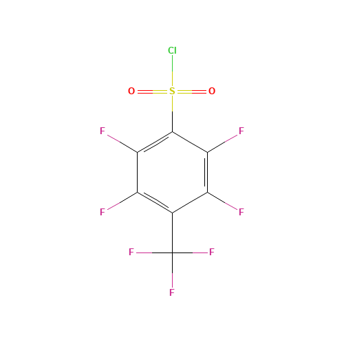2,3,5,6-tetrafluoro-4-(trifluoromethyl)benzenesulfonyl chloride (CAS: 40586-68-3) - Related Chemical Product
