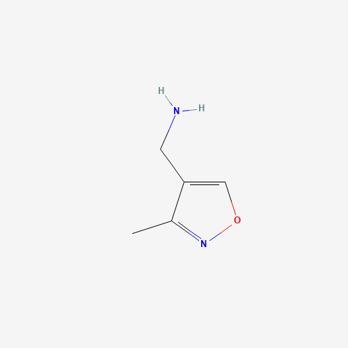 (3-methyl-1,2-oxazol-4-yl)methanamine (CAS: 139458-30-3) - Chemical Structure and Molecular Formula 