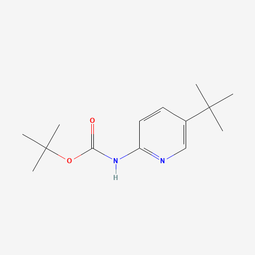 tert-butyl N-(5-tert-butylpyridin-2-yl)carbamate (CAS: 1217417-46-3) - Related Chemical Product