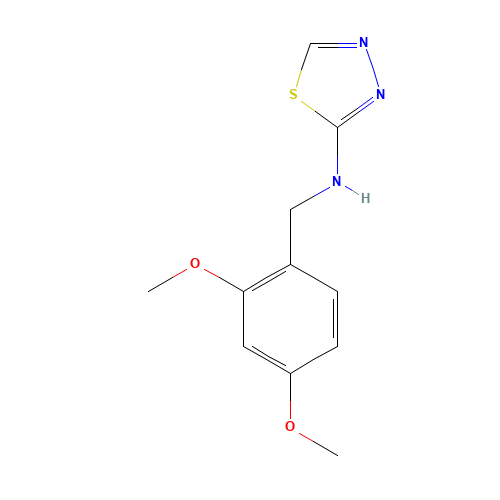 N-[(2,4-dimethoxyphenyl)methyl]-1,3,4-thiadiazol-2-amine (CAS: 1235406-58-2) - Related Chemical Product