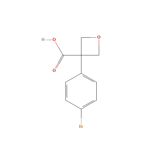 3-(4-bromophenyl)oxetane-3-carboxylic acid (CAS: 1393585-20-0) - Related Chemical Product
