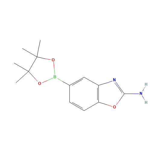 5-(4,4,5,5-tetramethyl-1,3,2-dioxaborolan-2-yl)-1,3-benzoxazol-2-amine (CAS: 1224844-66-9) - Related Chemical Product