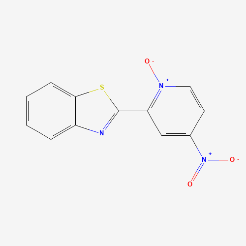 2-(4-nitro-1-oxidopyridin-1-ium-2-yl)-1,3-benzothiazole (CAS: 1432592-61-4) - Related Chemical Product