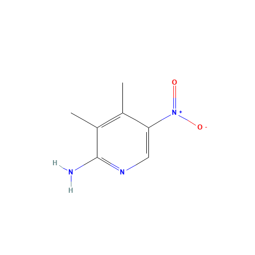 3,4-dimethyl-5-nitropyridin-2-amine (CAS: 65169-33-7) - Related Chemical Product