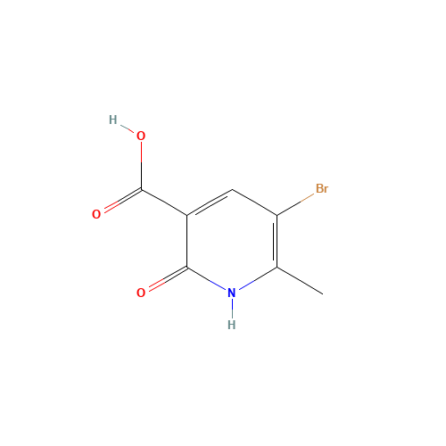 5-bromo-6-methyl-2-oxo-1H-pyridine-3-carboxylic acid (CAS: 503437-35-2) - Related Chemical Product