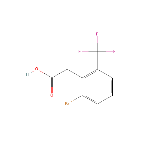 2-[2-bromo-6-(trifluoromethyl)phenyl]acetic acid (CAS: 1159512-50-1) - Related Chemical Product