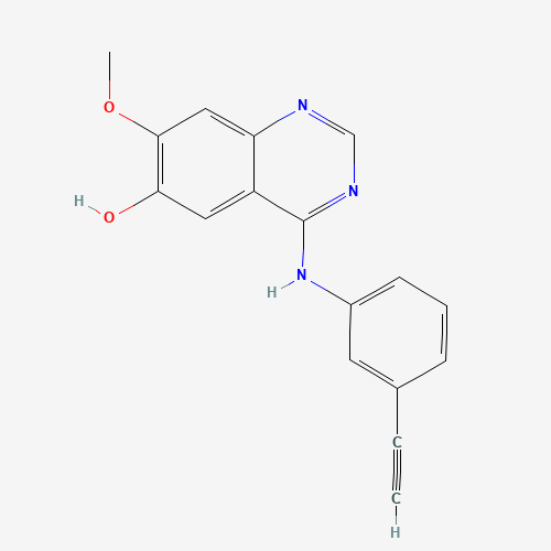 4-(3-ethynylanilino)-7-methoxyquinazolin-6-ol (CAS: 905306-05-0) - Related Chemical Product