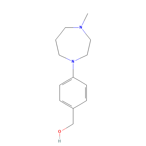 [4-(4-methyl-1,4-diazepan-1-yl)phenyl]methanol (CAS: 898289-58-2) - Related Chemical Product