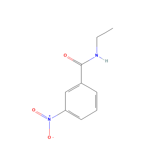 N-ethyl-3-nitrobenzamide (CAS: 26819-11-4) - Chemical Structure and Molecular Formula 