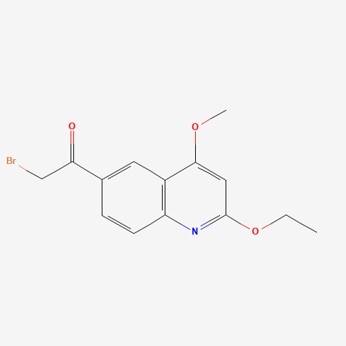 2-bromo-1-(2-ethoxy-4-methoxyquinolin-6-yl)ethanone (CAS: 83938-94-7) - Related Chemical Product
