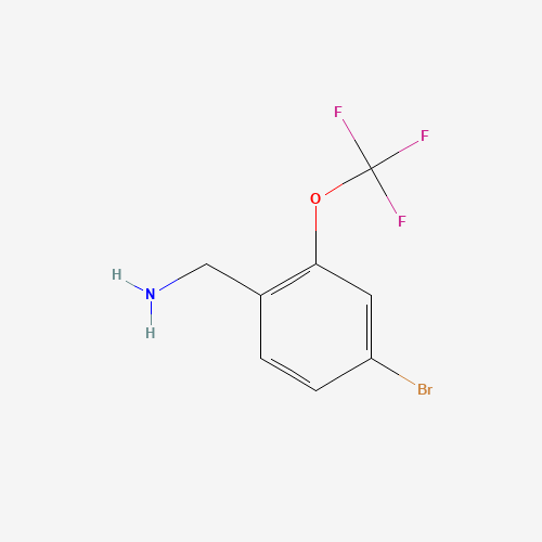 [4-bromo-2-(trifluoromethoxy)phenyl]methanamine (CAS: 947583-96-2) - Related Chemical Product