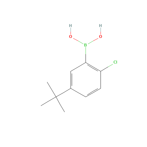 (5-tert-butyl-2-chlorophenyl)boronic acid (CAS: 1233056-75-1) - Related Chemical Product