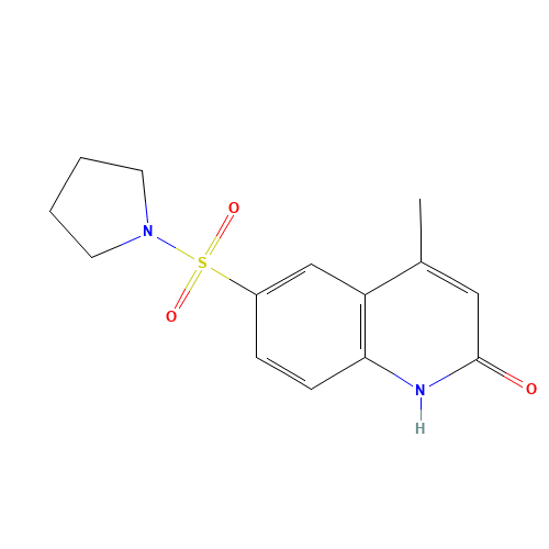 4-methyl-6-pyrrolidin-1-ylsulfonyl-1H-quinolin-2-one (CAS: 1199770-17-6) - Related Chemical Product