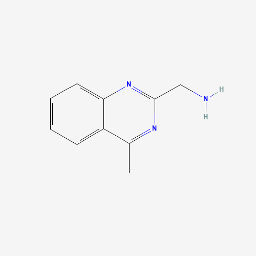 (4-methylquinazolin-2-yl)methanamine (CAS: 1024000-61-0) - Chemical Structure and Molecular Formula 