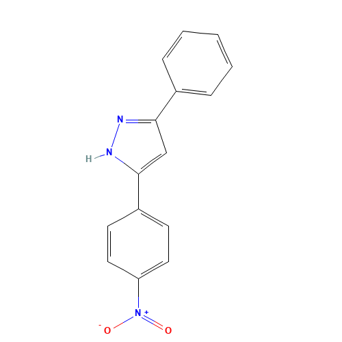 5-(4-nitrophenyl)-3-phenyl-1H-pyrazole (CAS: 63532-66-1) - Related Chemical Product
