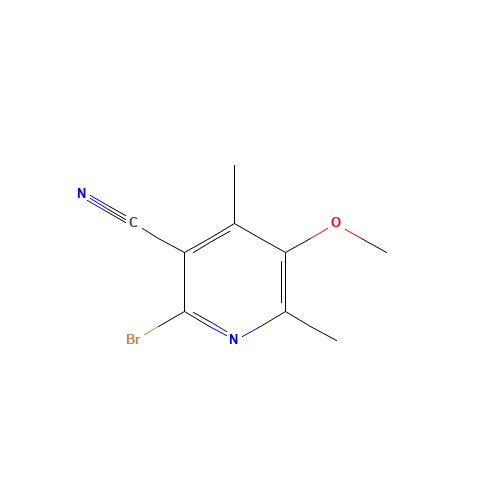 2-bromo-5-methoxy-4,6-dimethylpyridine-3-carbonitrile (CAS: 1062541-71-2) - Related Chemical Product