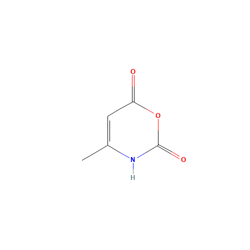 4-methyl-3H-1,3-oxazine-2,6-dione (CAS: 51440-82-5) - Chemical Structure and Molecular Formula 