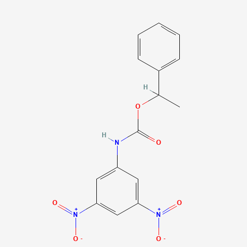 1-phenylethyl N-(3,5-dinitrophenyl)carbamate (CAS: 92943-03-8) - Related Chemical Product