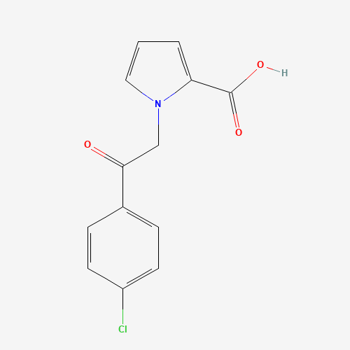 1-[2-(4-chlorophenyl)-2-oxoethyl]pyrrole-2-carboxylic acid (CAS: 1323076-40-9) - Related Chemical Product