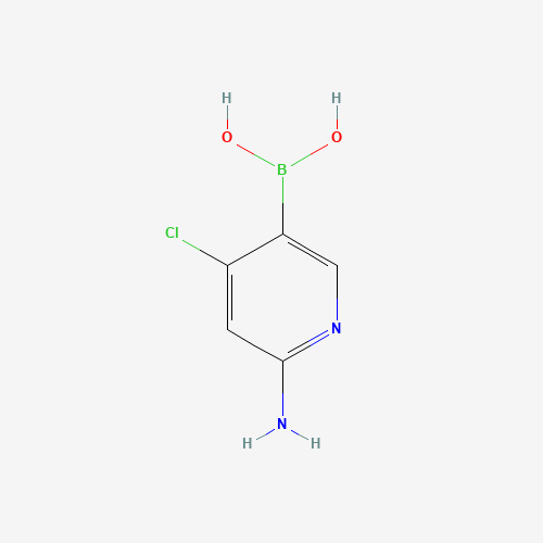 (6-amino-4-chloropyridin-3-yl)boronic acid (CAS: 1225228-21-6) - Related Chemical Product