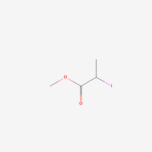 methyl 2-iodopropanoate (CAS: 56905-18-1) - Chemical Structure and Molecular Formula 