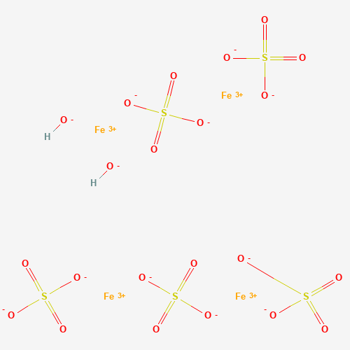 iron(3+);dihydroxide;pentasulfate (CAS: 1310-45-8) - Chemical Structure and Molecular Formula 