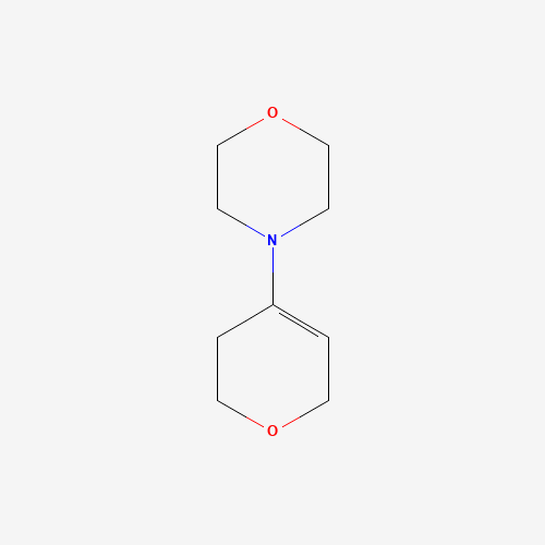 4-(3,6-dihydro-2H-pyran-4-yl)morpholine (CAS: 72250-03-4) - Chemical Structure and Molecular Formula 