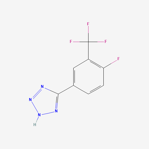 5-[4-fluoro-3-(trifluoromethyl)phenyl]-2H-tetrazole (CAS: 1261268-98-7) - Related Chemical Product