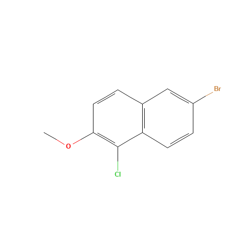 6-bromo-1-chloro-2-methoxynaphthalene (CAS: 92455-04-4) - Related Chemical Product