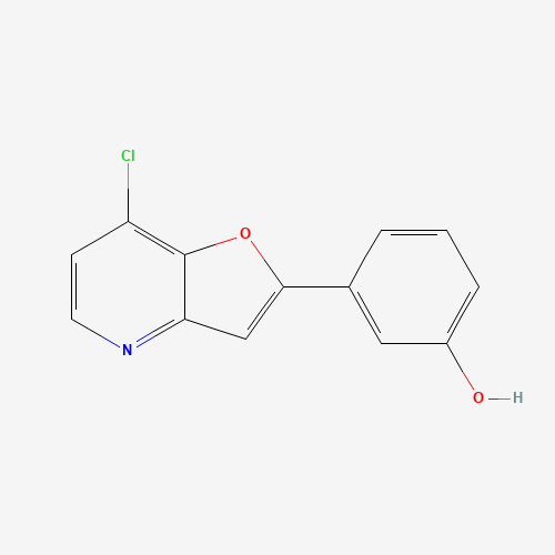 3-(7-chlorofuro[3,2-b]pyridin-2-yl)phenol (CAS: 1360904-16-0) - Related Chemical Product