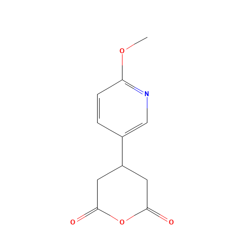 4-(6-methoxypyridin-3-yl)oxane-2,6-dione (CAS: 721920-98-5) - Related Chemical Product