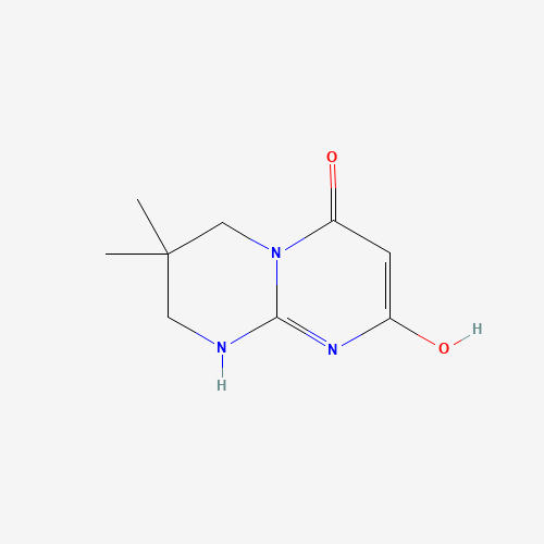 4-hydroxy-7,7-dimethyl-6,8-dihydro-1H-pyrimido[1,2-a]pyrimidin-2-one (CAS: 1383777-82-9) - Related Chemical Product