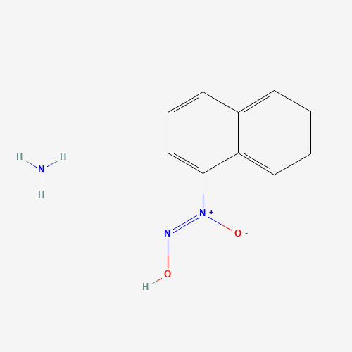 azane;N-hydroxy-N-naphthalen-1-ylnitrous amide (CAS: 1013-20-3) - Chemical Structure and Molecular Formula 