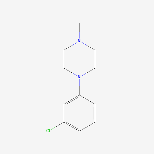 1-(3-chlorophenyl)-4-methylpiperazine (CAS: 20011-11-4) - Related Chemical Product
