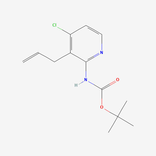 tert-butyl N-(4-chloro-3-prop-2-enylpyridin-2-yl)carbamate (CAS: 1203499-30-2) - Related Chemical Product
