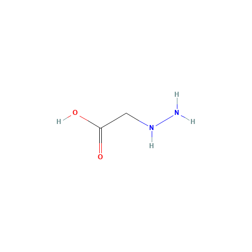 2-hydrazinylacetic acid (CAS: 14150-64-2) - Chemical Structure and Molecular Formula 