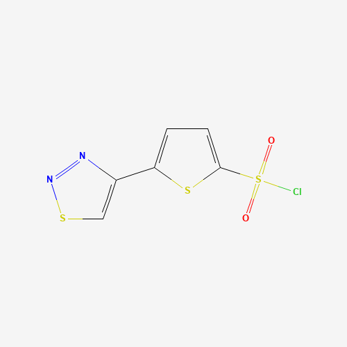 5-(thiadiazol-4-yl)thiophene-2-sulfonyl chloride (CAS: 320421-81-6) - Related Chemical Product