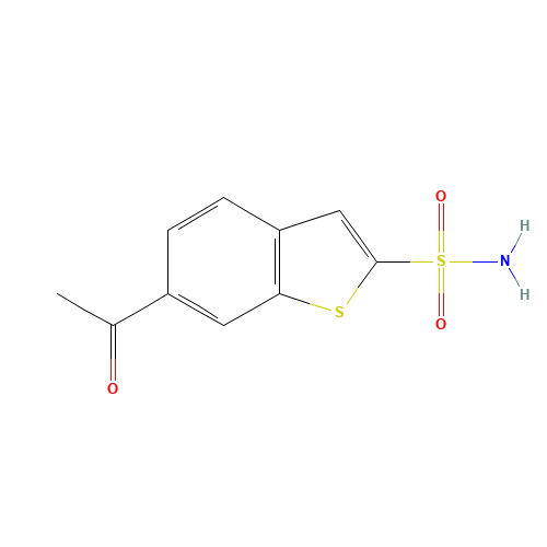 6-acetyl-1-benzothiophene-2-sulfonamide (CAS: 96803-41-7) - Related Chemical Product