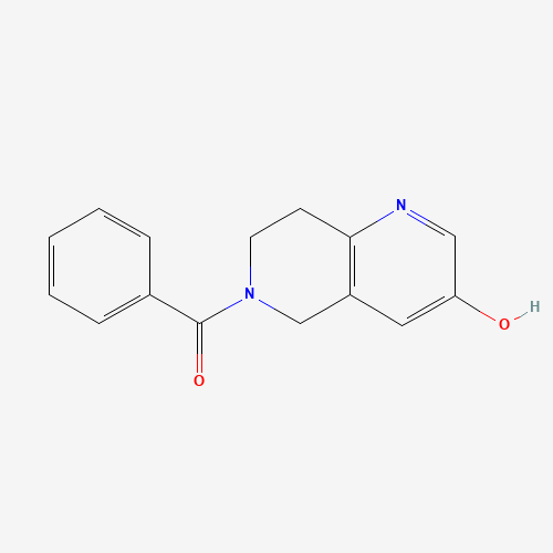 (3-hydroxy-7,8-dihydro-5H-1,6-naphthyridin-6-yl)-phenylmethanone (CAS: 625099-26-5) - Related Chemical Product