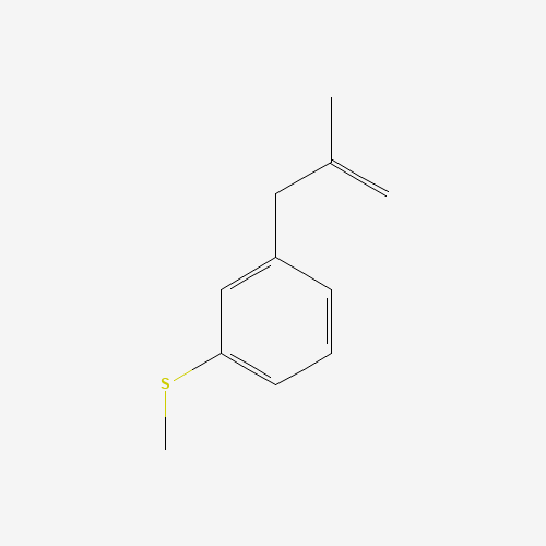 1-(2-methylprop-2-enyl)-3-methylsulfanylbenzene (CAS: 1245617-73-5) - Related Chemical Product