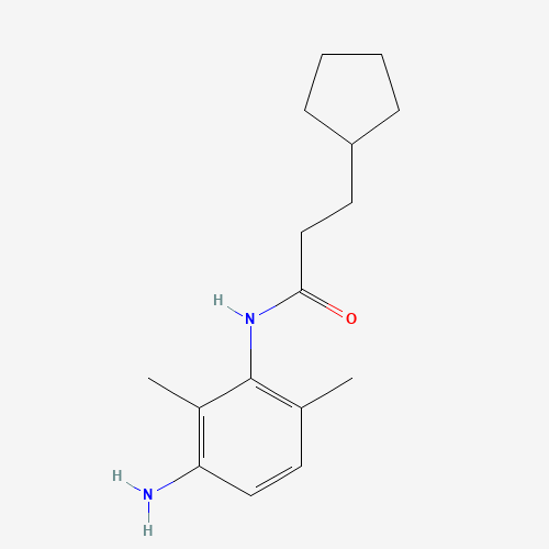 N-(3-amino-2,6-dimethylphenyl)-3-cyclopentylpropanamide (CAS: 1007226-57-4) - Related Chemical Product