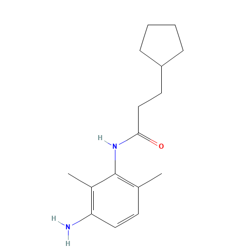 N-(3-amino-2,6-dimethylphenyl)-3-cyclopentylpropanamide (CAS: 1007226-57-4) - Related Chemical Product