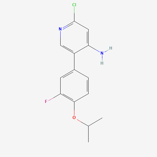 2-chloro-5-(3-fluoro-4-propan-2-yloxyphenyl)pyridin-4-amine (CAS: 1354288-40-6) - Related Chemical Product